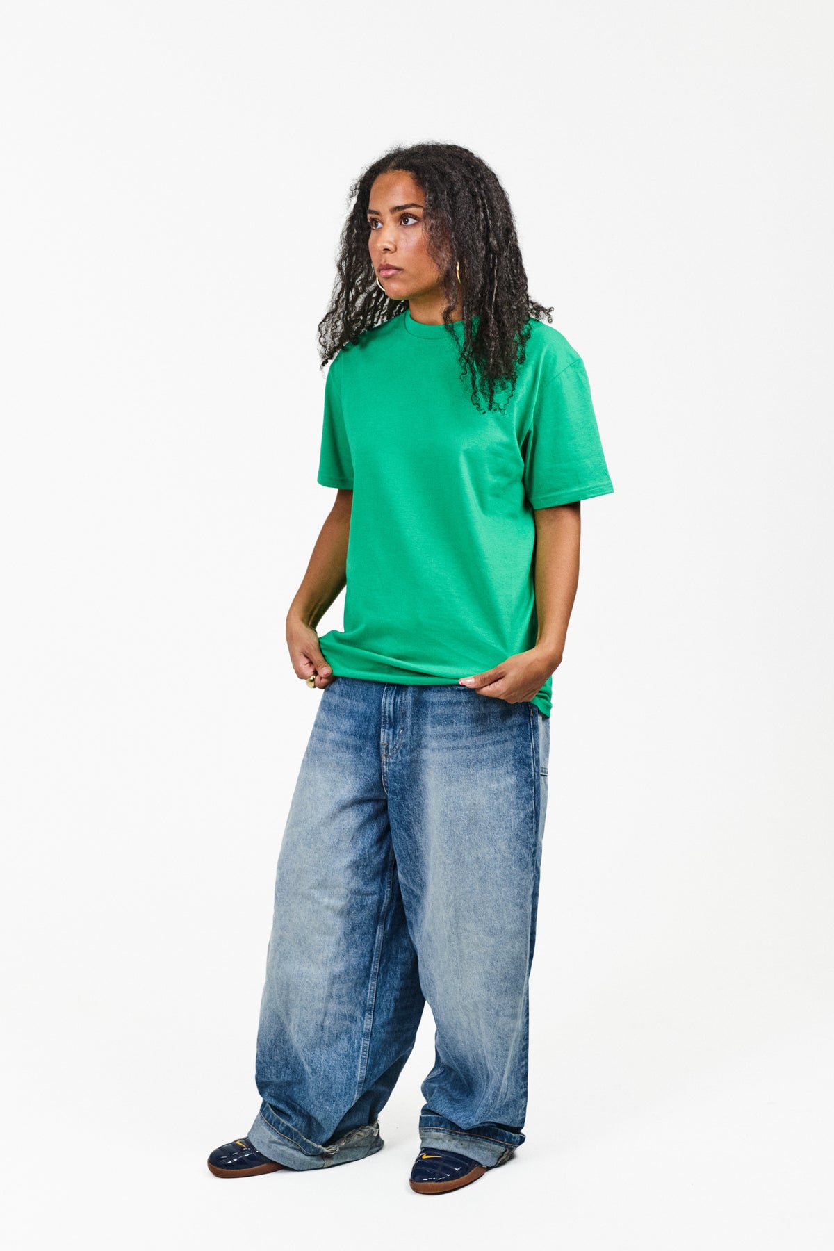 BLANK TEE GRØN