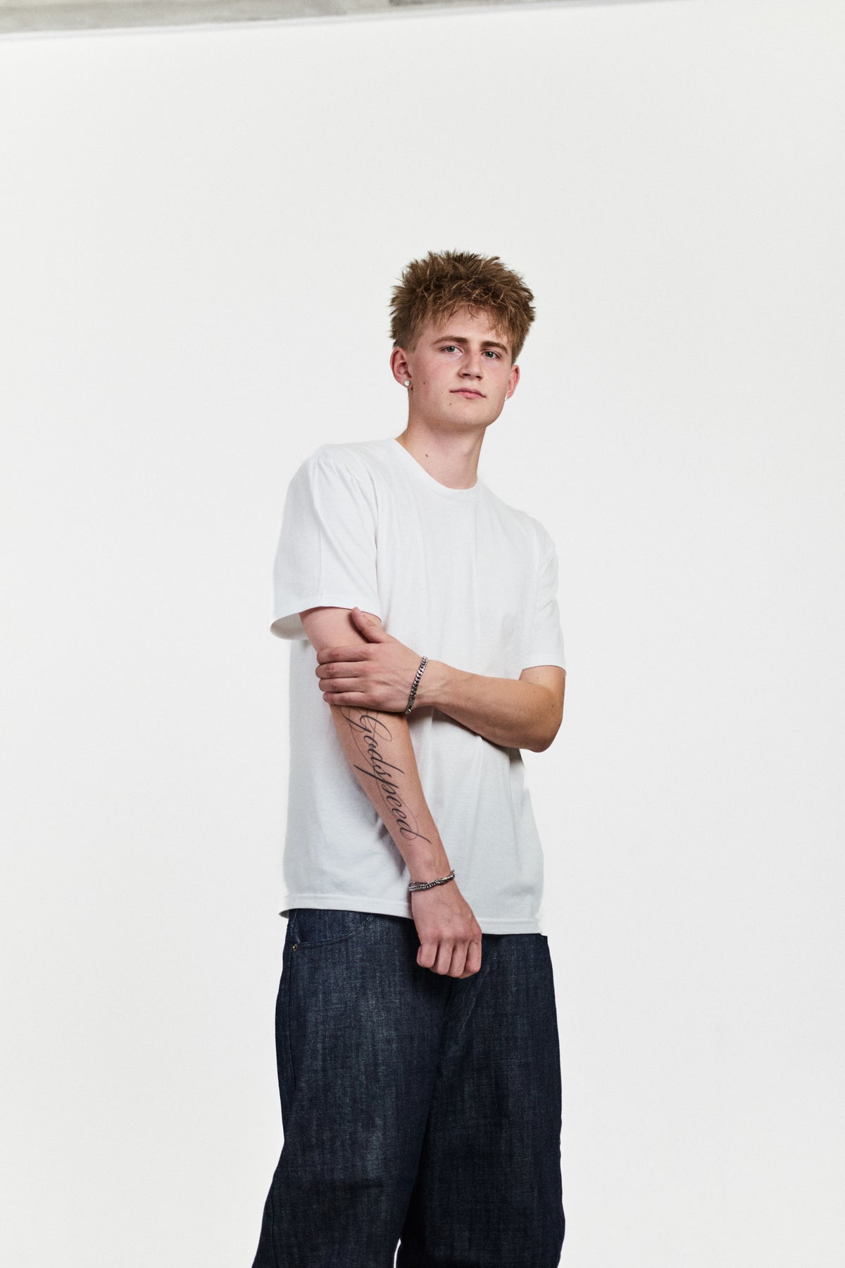 BLANK TEE HVID