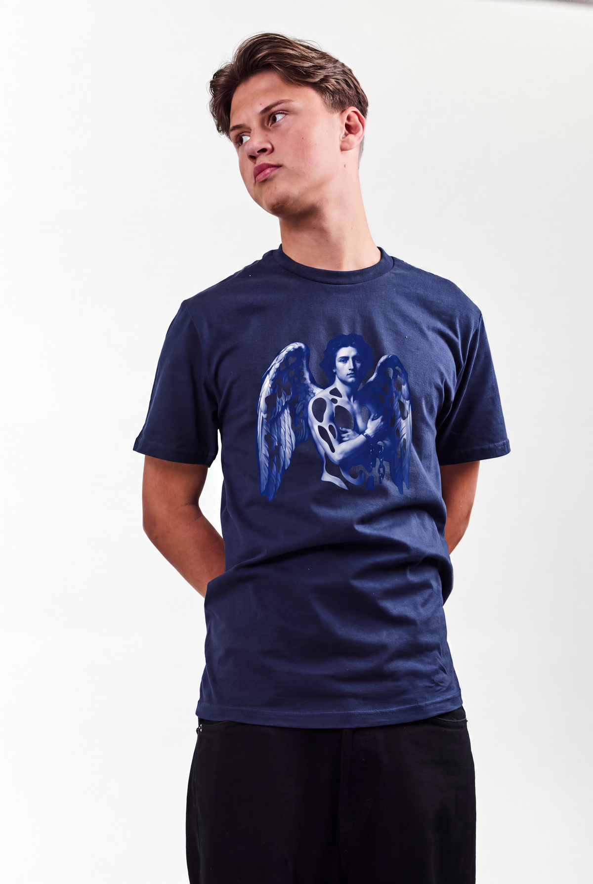 ANGEL TEE MØRKEBLÅ