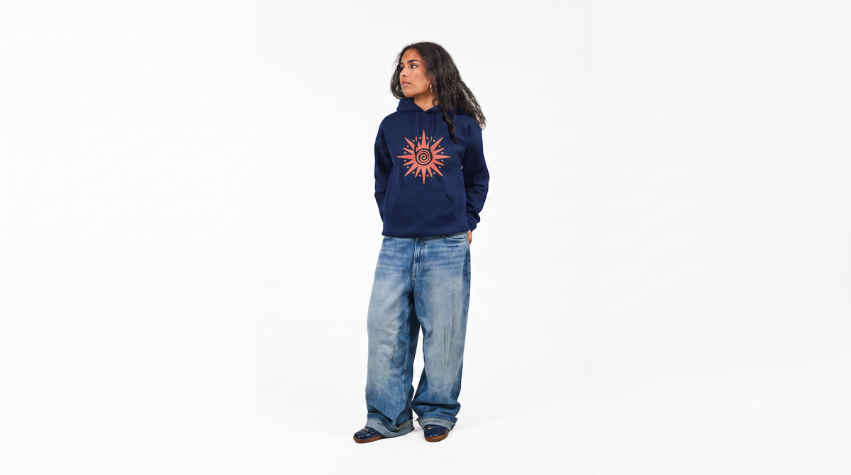 REDSUN HOODIE MØRKEBLÅ