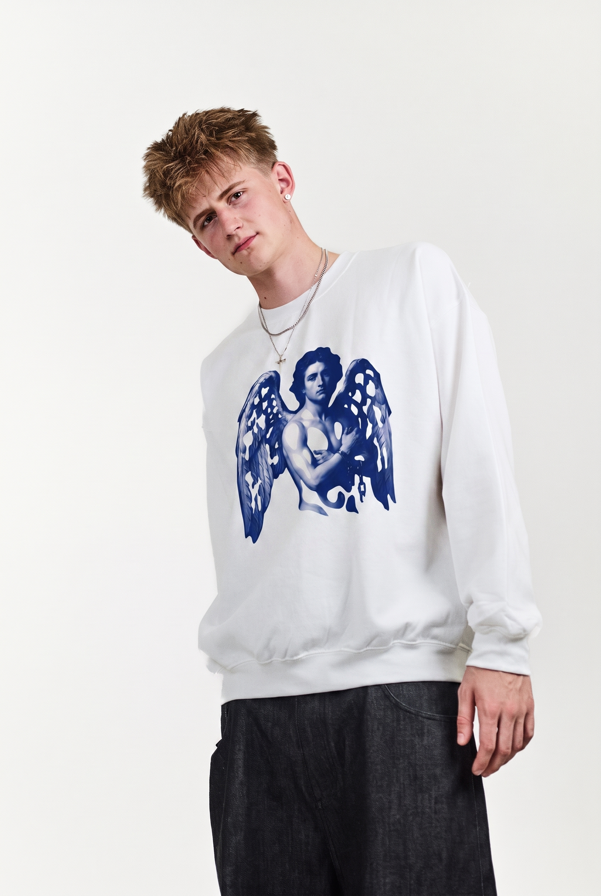 ANGEL SWEARSHIRT HVID